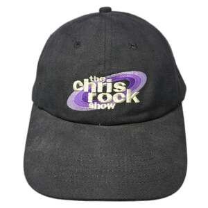 HBO Snapback Black L The Chris Rock Show Home Box Office Cotton Hat Vintage
